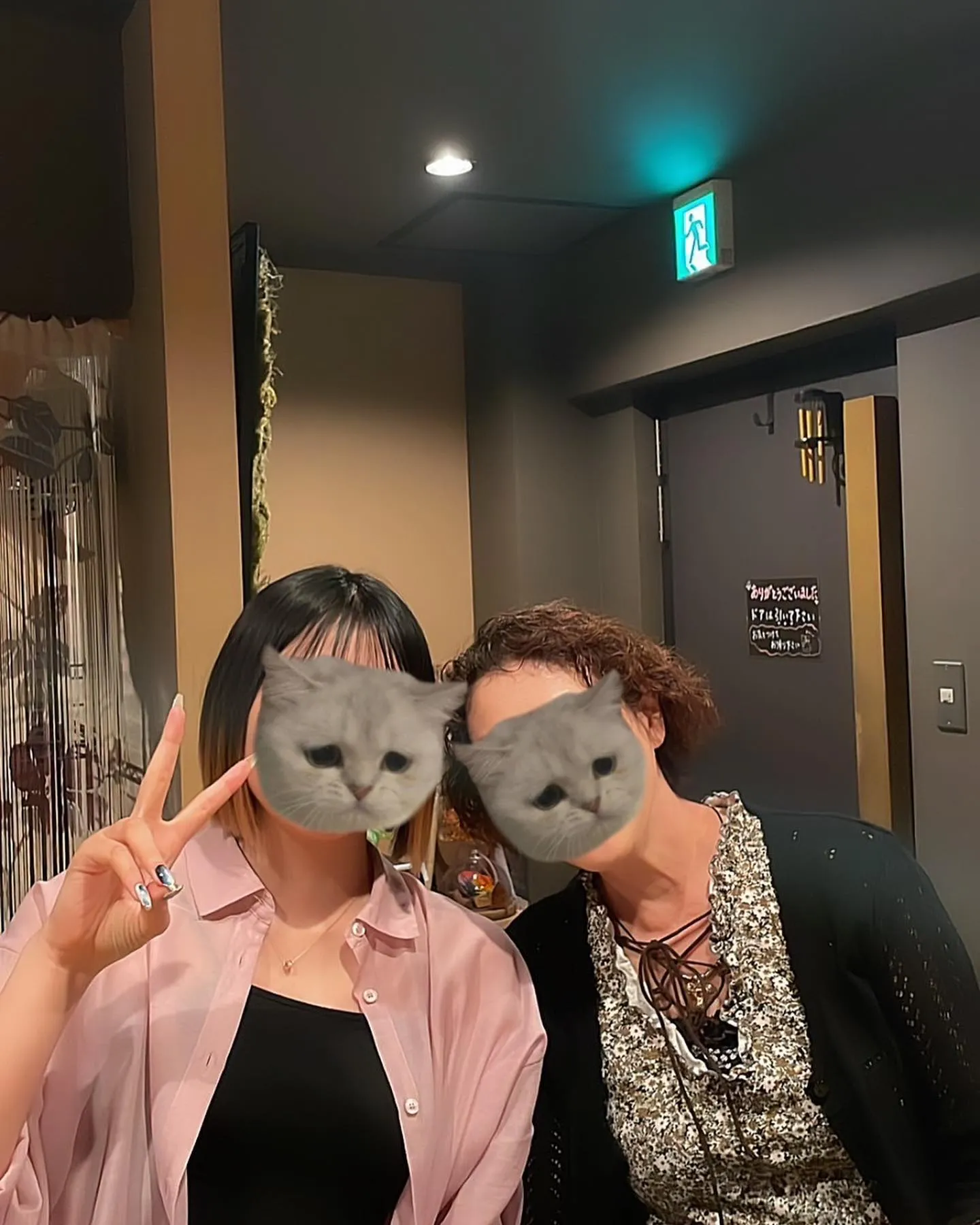 昨日はバイトちゃんがお母さまと来てくれました😊