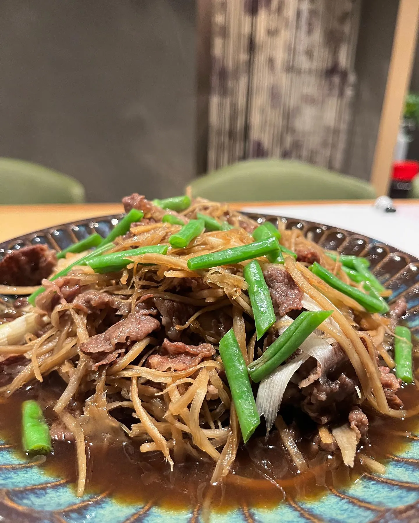 牛肉とゴボウのしぐれ煮